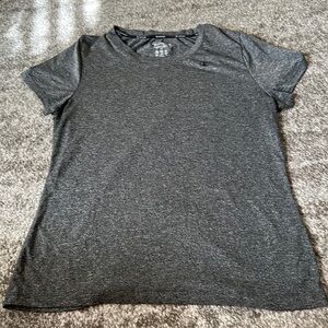 Champion performance tee gray size medium